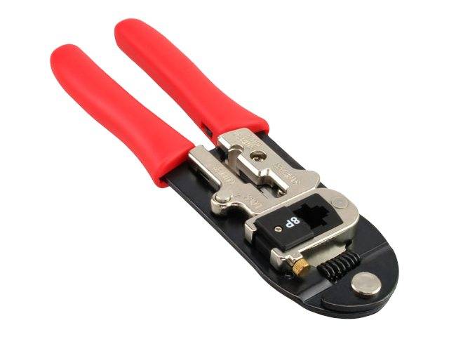 INLINE - Crimpzange - Profi - für RJ45 Stecker - Module austauschbar