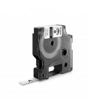 Dymo IND Klebstoff Schwarz auf Weiß Rolle 0,9 cm x 1 m 1 Rollen Rohrkennzeichnungs-Kartusche für Rhino 4200 Kit 5200 Hard Case