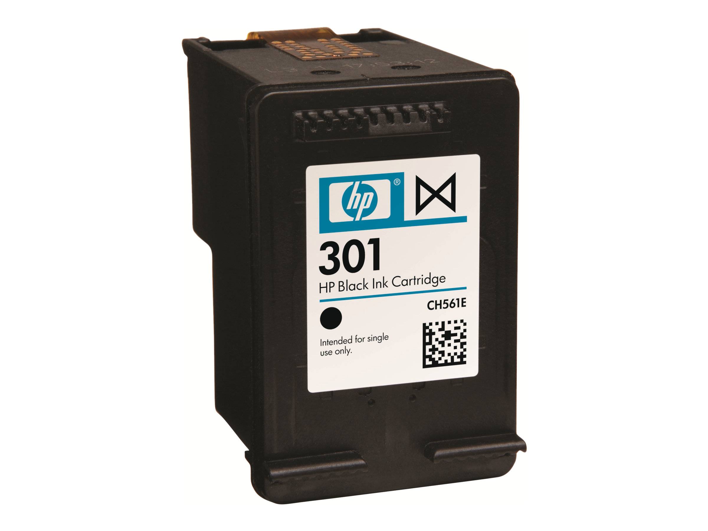 HP 301 - 3 ml - Schwarz - original - Tintenpatrone