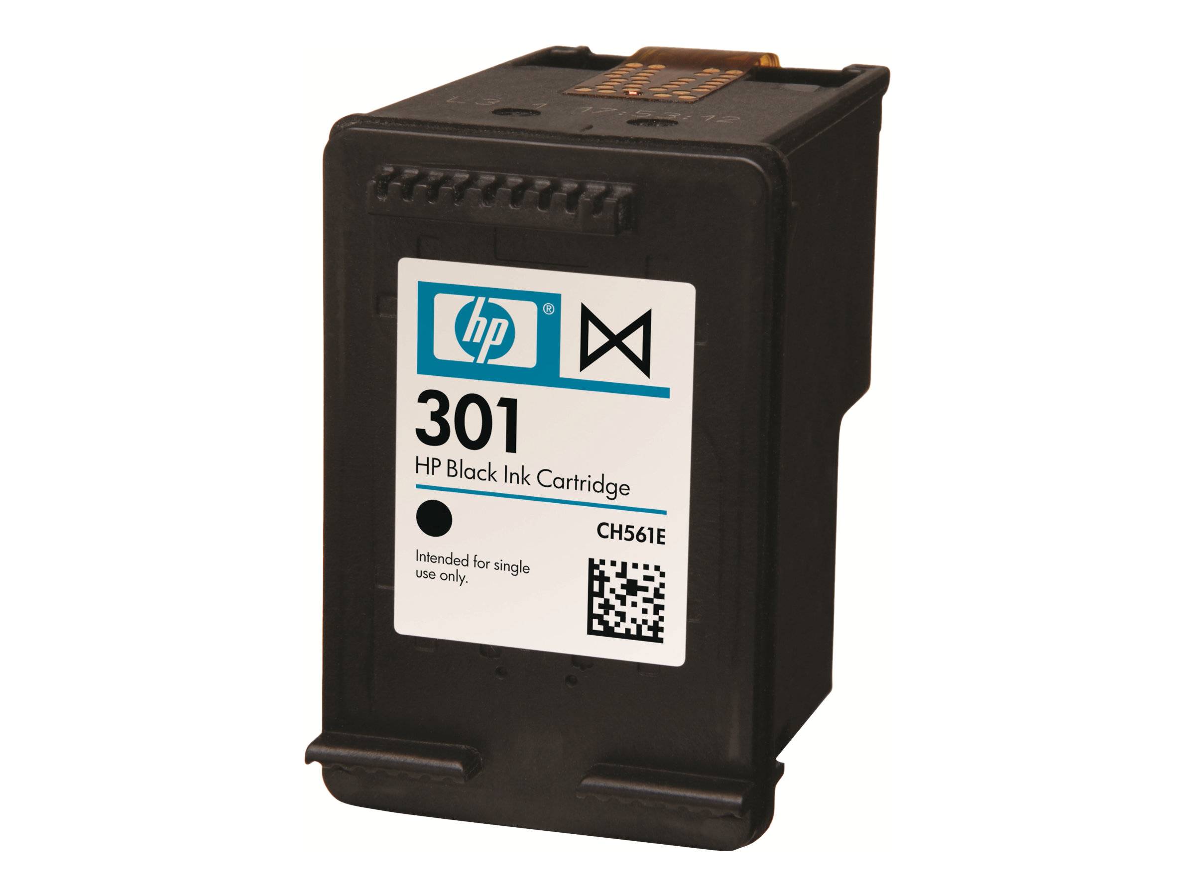 HP 301 - 3 ml - Schwarz - original - Tintenpatrone