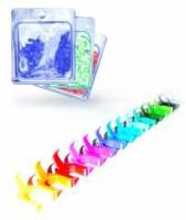 PatchSee PatchClip - Kabelklammer - fluoreszierend rosa (Packung mit 50)