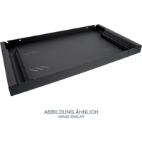 Triton Bottom Sheet - Rack - Regal - Schwarz - 1U - 48.3 cm (19"") Triton Bottom Sheet - Rack - Regal - Schwarz - 1U - 48.3 cm (19"")
