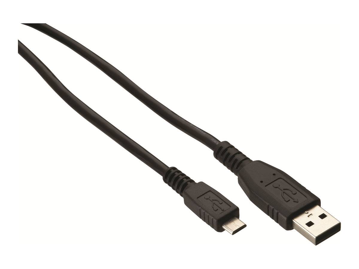 BlackBerry - USB-Kabel - USB männlich zu Micro-USB Typ B männlich - 1.2 m - Schwarz - für BlackBerry Q10, Q5, Z10, Z30,