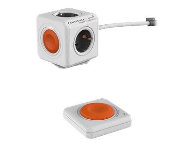 Allocacoc PowerCube Remote Extended + PowerRemote - Stromverteilungseinheit - We