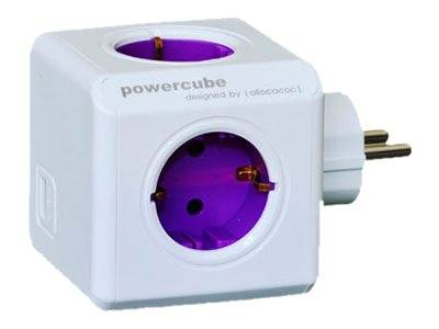 Allocacoc PowerCube ReWirable - Stromverteilungseinheit - Wechselstrom 250 V - E