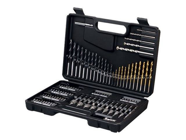 Black & Decker A7200-XJ Titanium - Schraubendreher- und Bohreinsatzset