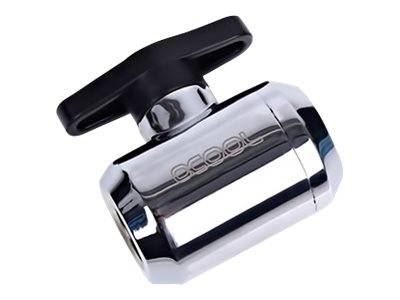 Alphacool Eiszapfen 2 Wege Kugelhahn - Ventil für Wasserkühlsystem
