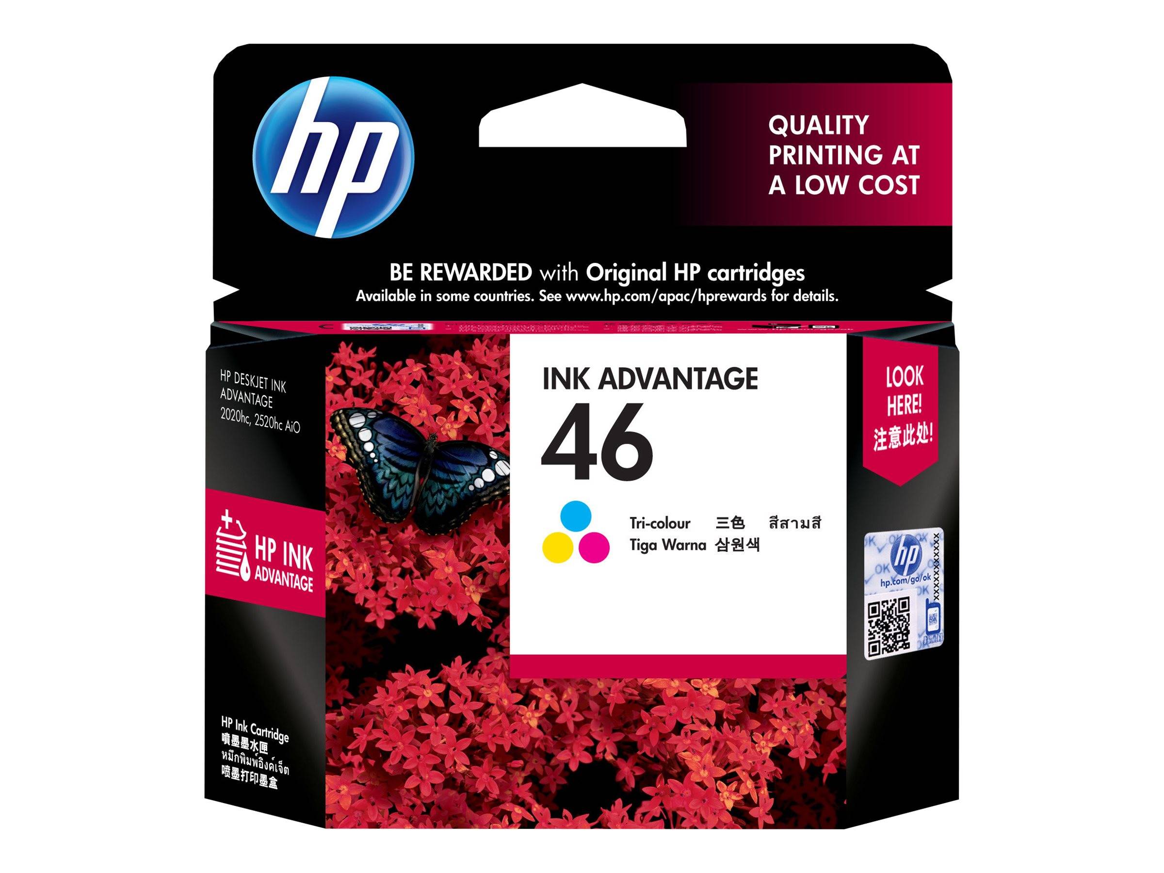 HP 46 - 14 ml - Farbe (Cyan, Magenta, Gelb) - Original