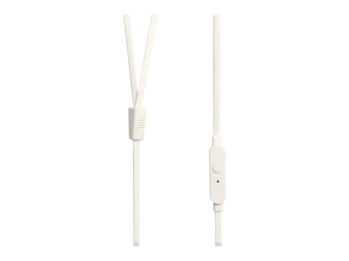 Weiße schnurgebundene Inline-Lichtschalter auf einem Kabel, dargestellt in Vorder- und Seitenansicht vor einfachem Hintergrund.