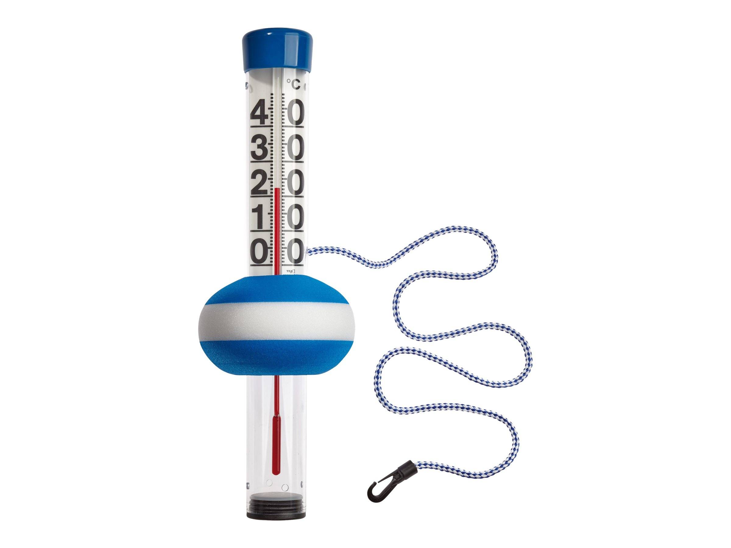TFA Neptun - Thermometer - Analog - Weiß/Blau