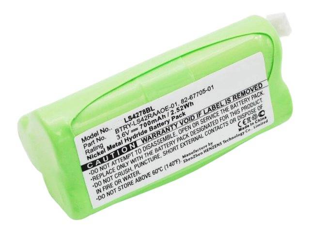 CoreParts - Batterie für Barcodelesegerät (gleichwertig mit: Symbol 82-67705-01, Symbol BTRY-LS42RAAOE-01) - NiMH - 700