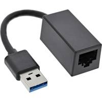 INLINE - USB 3.2 Netzwerkadapter Kabel - Gigabit Netzwerk - USB-A