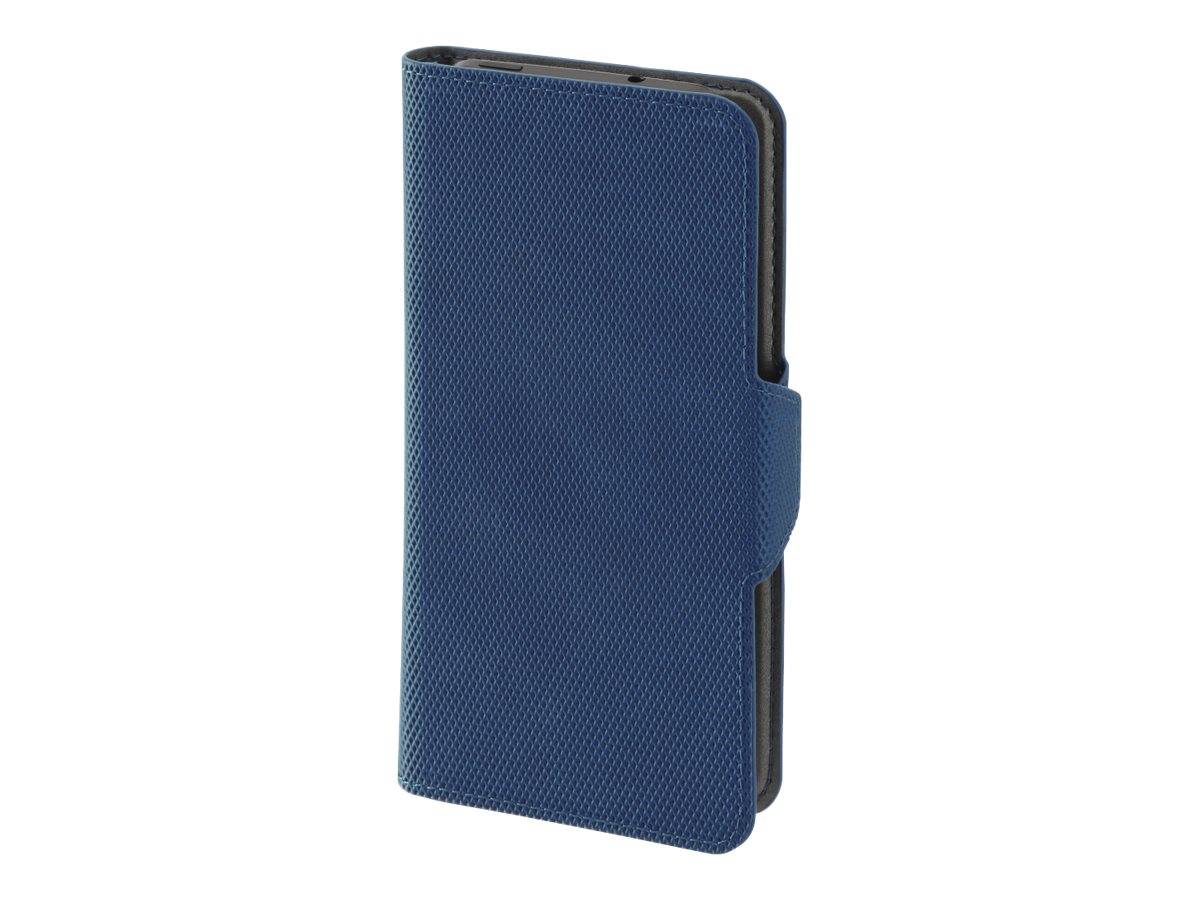 Hama Essential Line Smart Move - Rainbow Booklet, Size XL - Flip-Hülle für Mobiltelefon - hochwertiges PU - dunkelblau