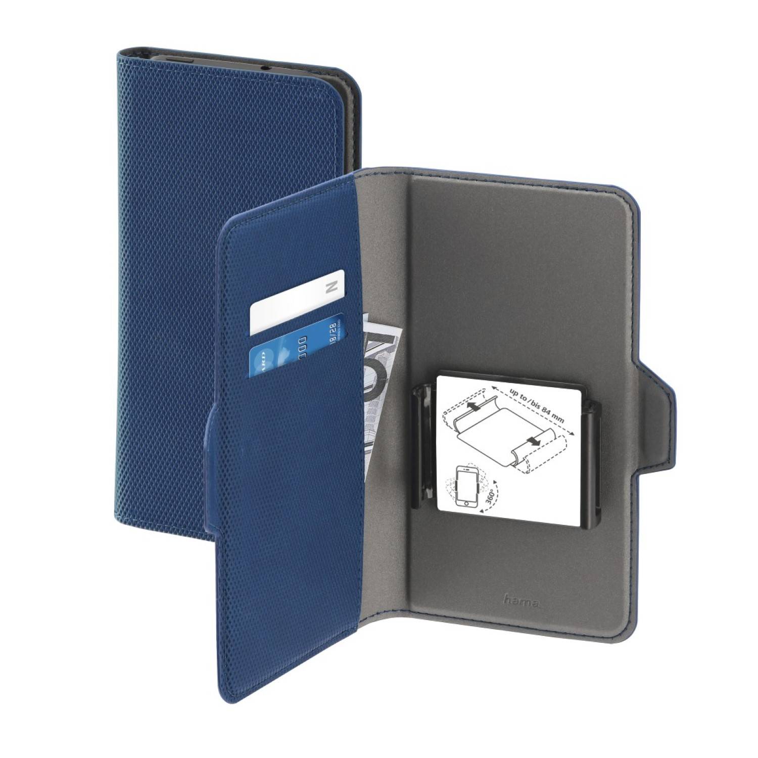 Booklet Smart Move Gr. XL 4,7" bis 5,1" Blau