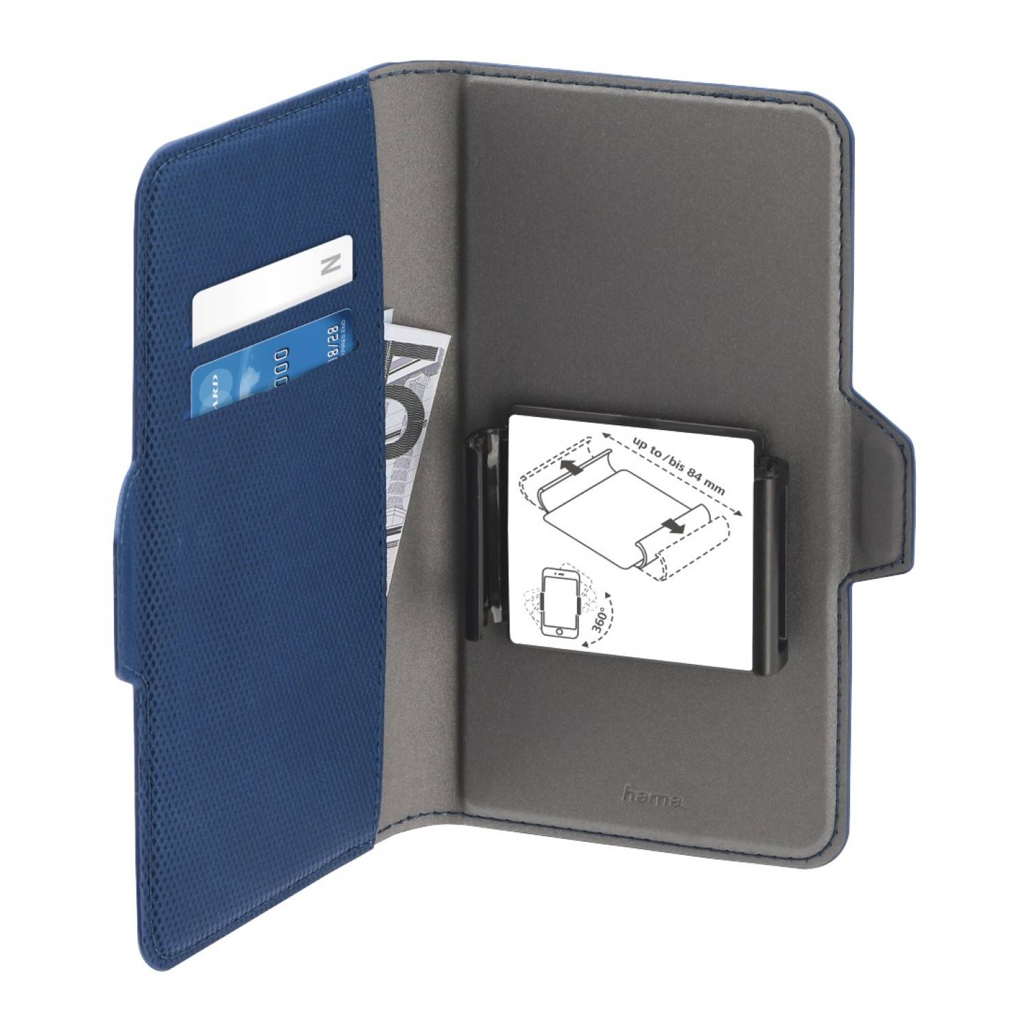 Booklet Smart Move Gr. XL 4,7" bis 5,1" Blau