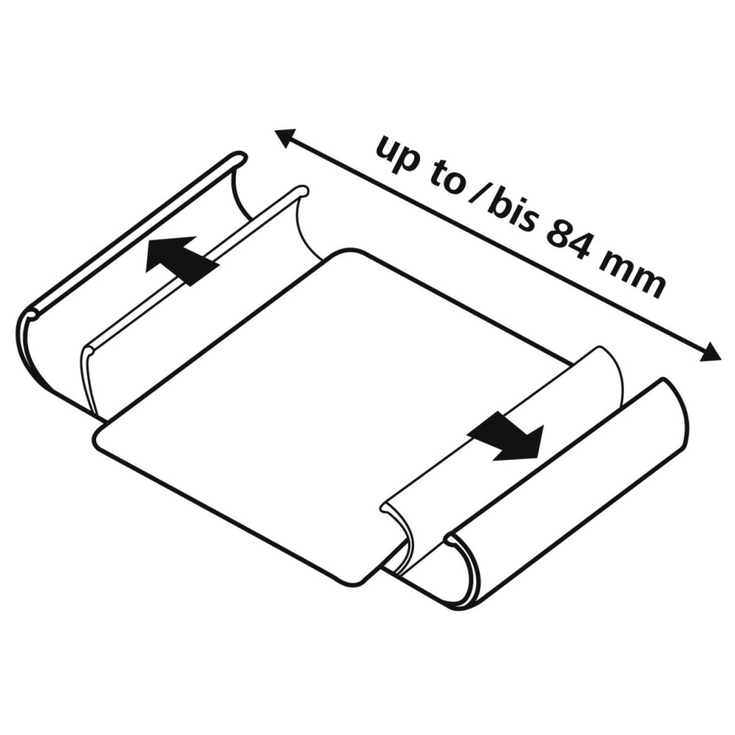 Booklet Smart Move Gr. XL 4,7" bis 5,1" Blau