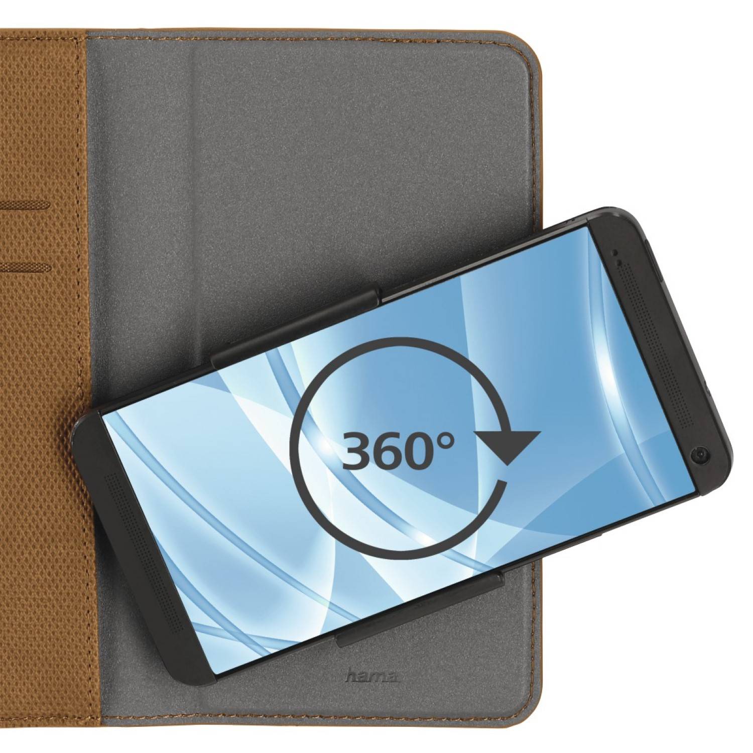 Booklet Smart Move Gr. XL 4,7" bis 5,1" Braun