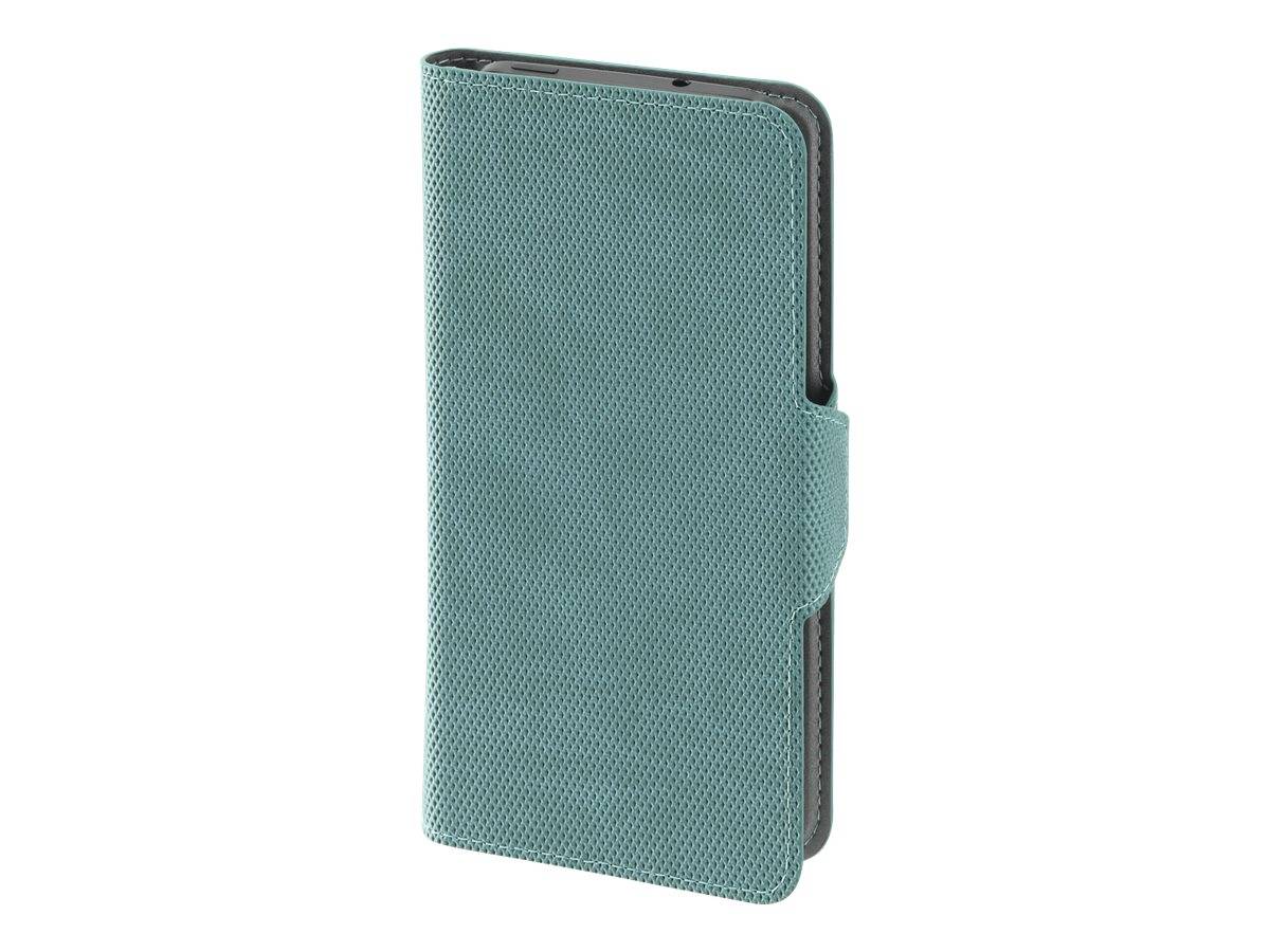 Hama Essential Line Smart Move - Rainbow Booklet, Size XXL - Flip-Hülle für Mobiltelefon - hochwertiges PU - Minze - 5