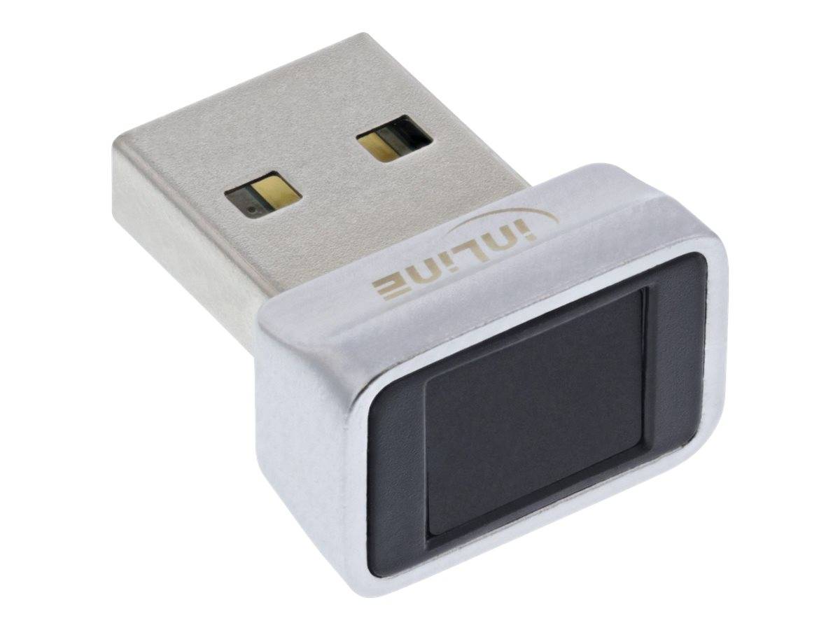 INLINE - USB Fingerabdruck Scanner - Windows Hello kompatibel