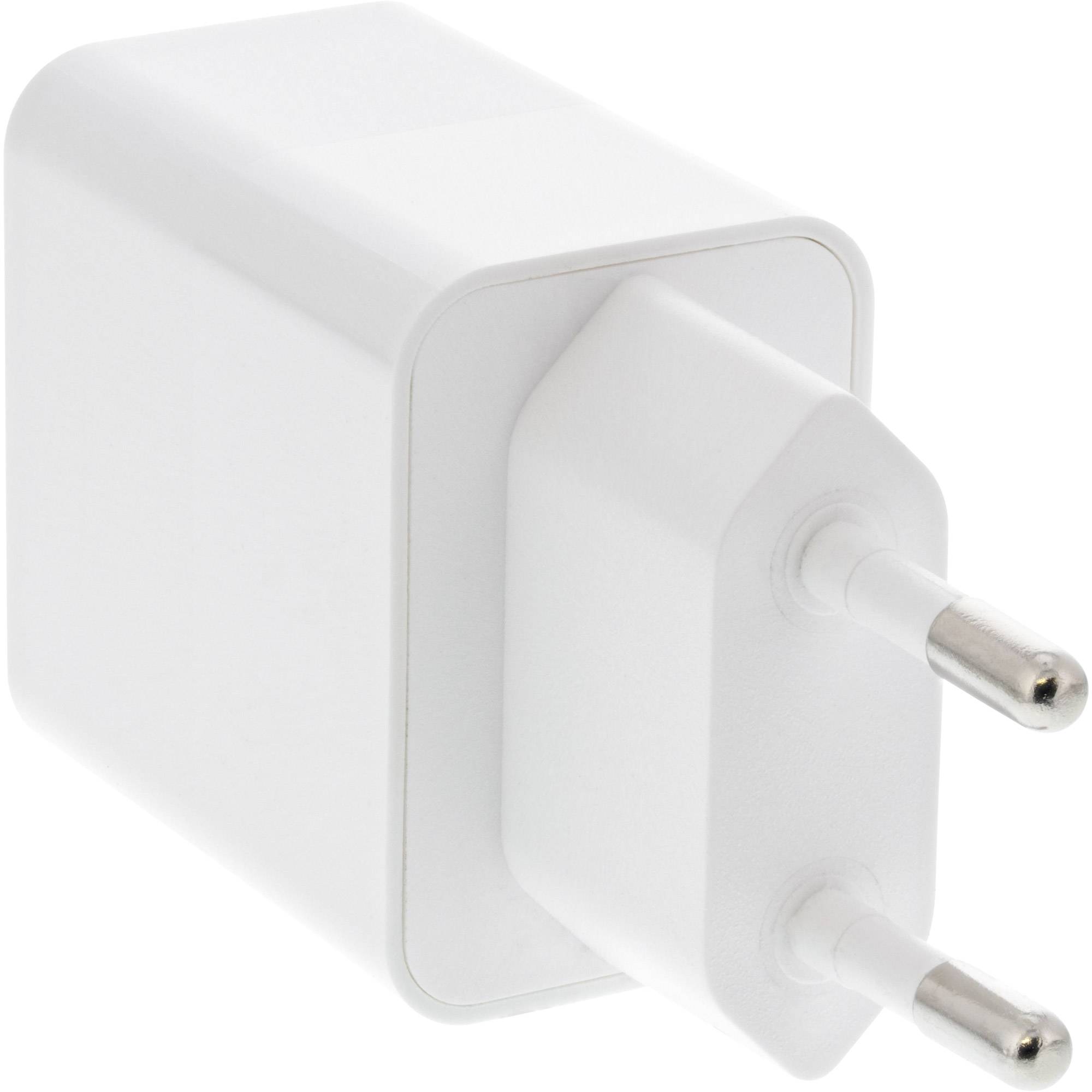 INLINE - USB PD Netzteil Ladegerät Single USB-C - Power Delivery - 20W - weiß