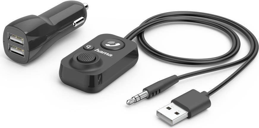 Hama Bluetooth-Audioempfänger/-Freisprechanlage für Handy (00014167)