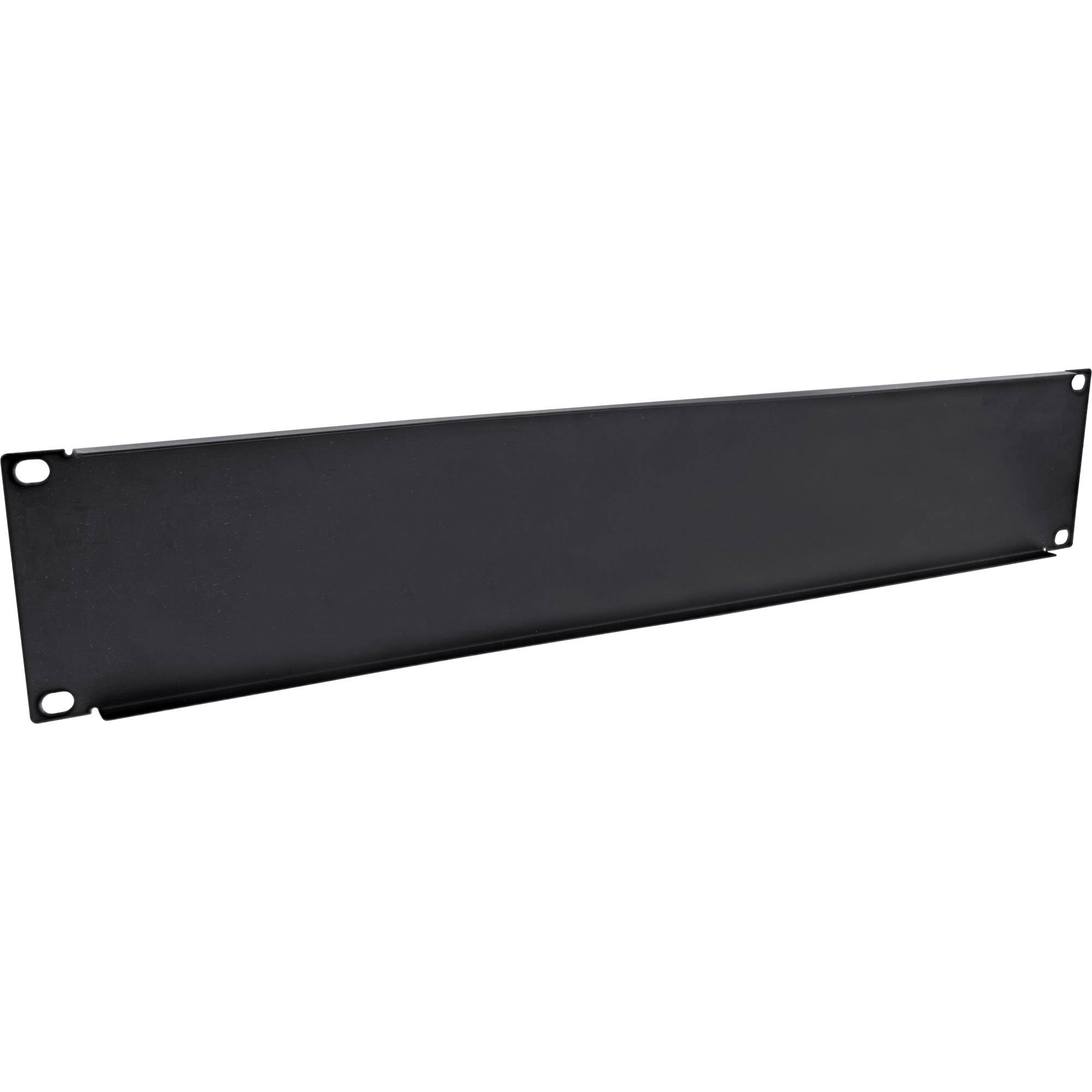 INLINE - 19"" Blindplatte - 3HE - RAL 9005 schwarz