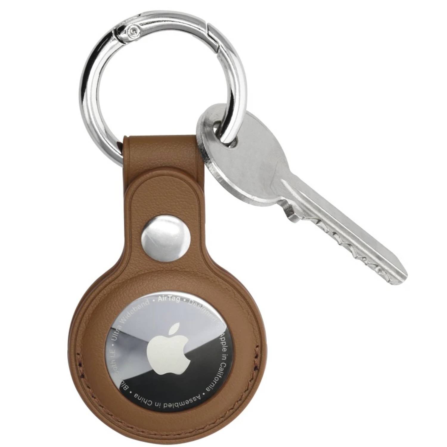 Edge Protector Finest Sense für Apple AirTag Braun