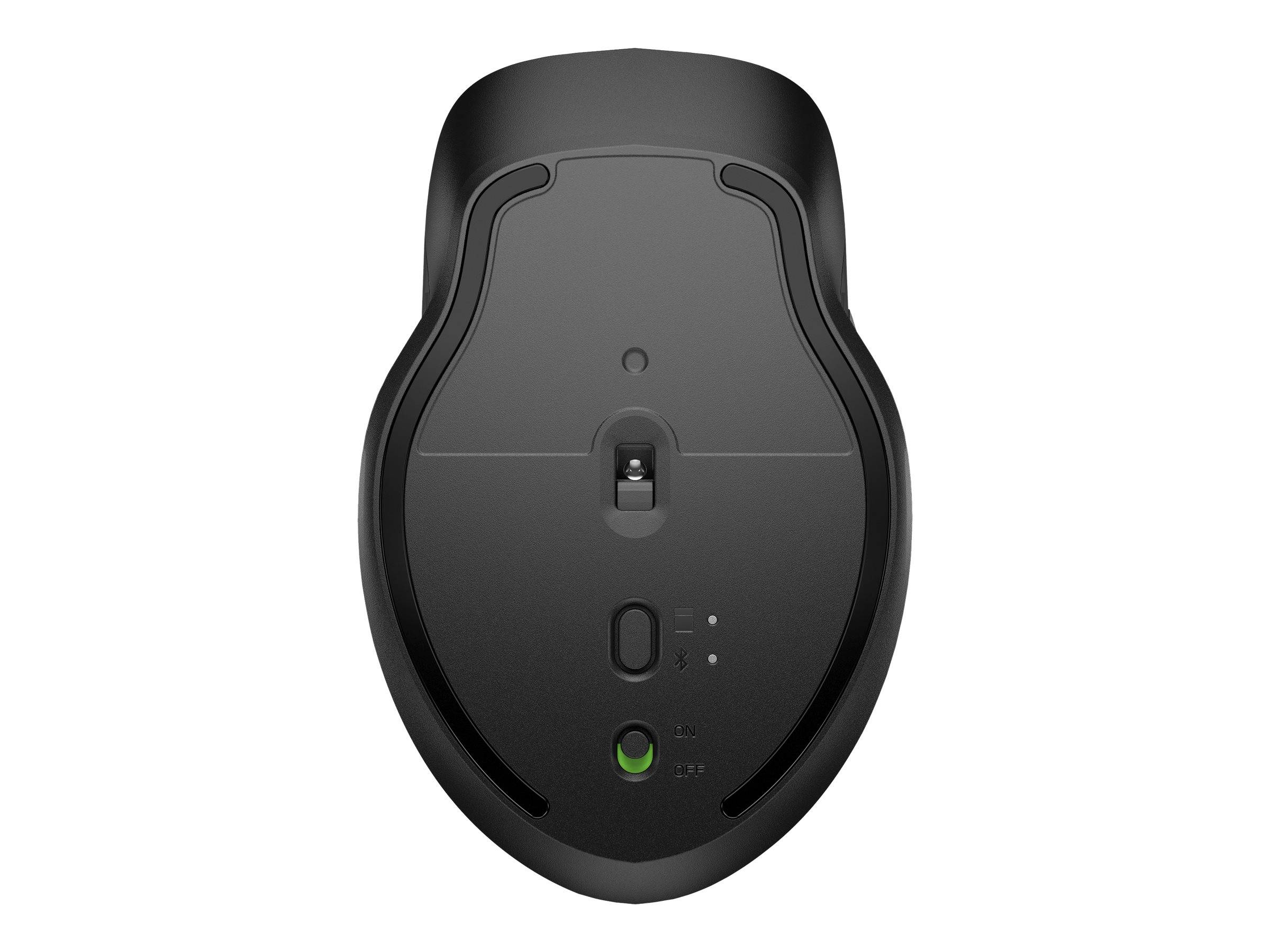 HP 435 - Maus - ergonomisch - 5 Tasten - kabellos