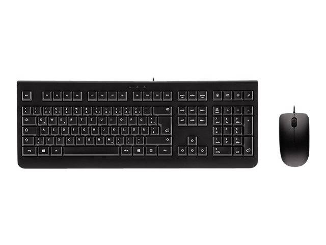 Cherry DC 2000 - Tastatur-und-Maus-Set - USB - Italienisch - Schwarz