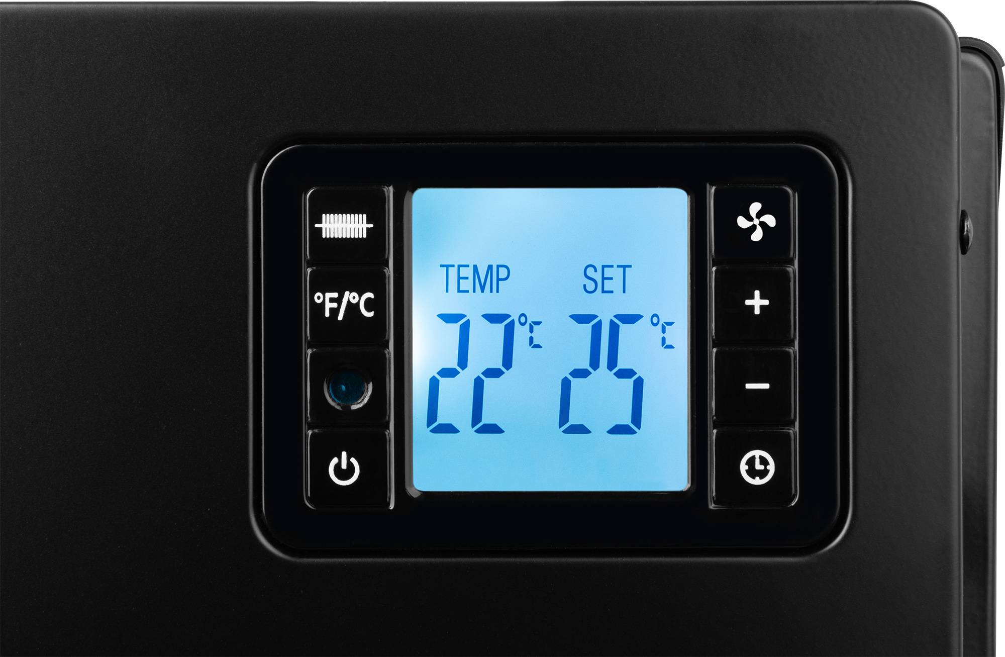 TK 2080 DR Black Konvektorheizgerät