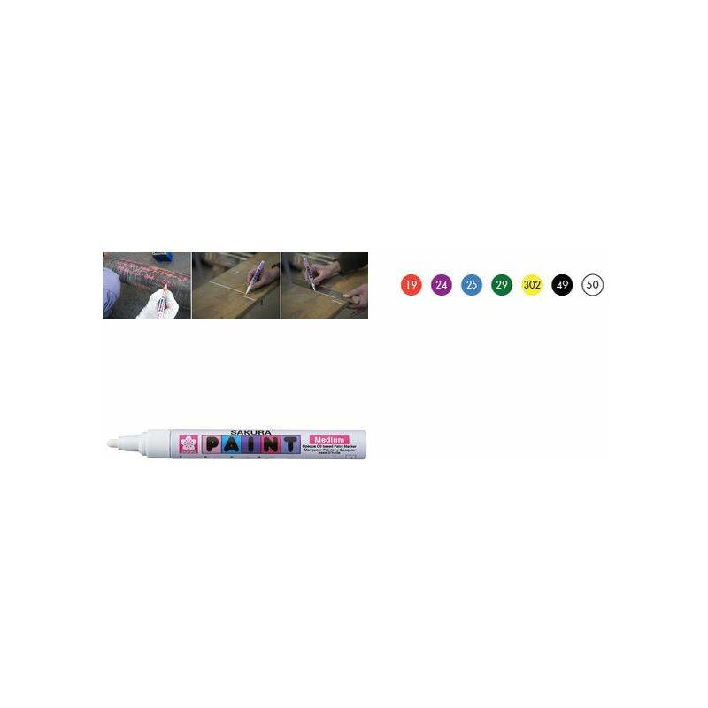SAKURA Permanent-Marker Paint Marker mittel, rot
