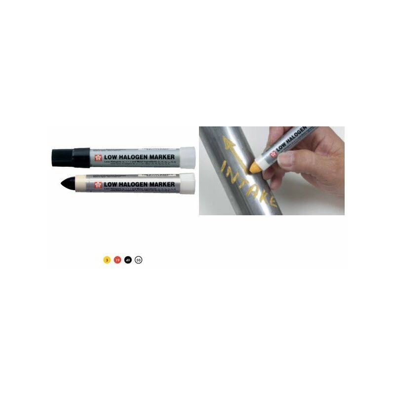 SAKURA Industriemarker Solid Marker halogenarm, schwarz