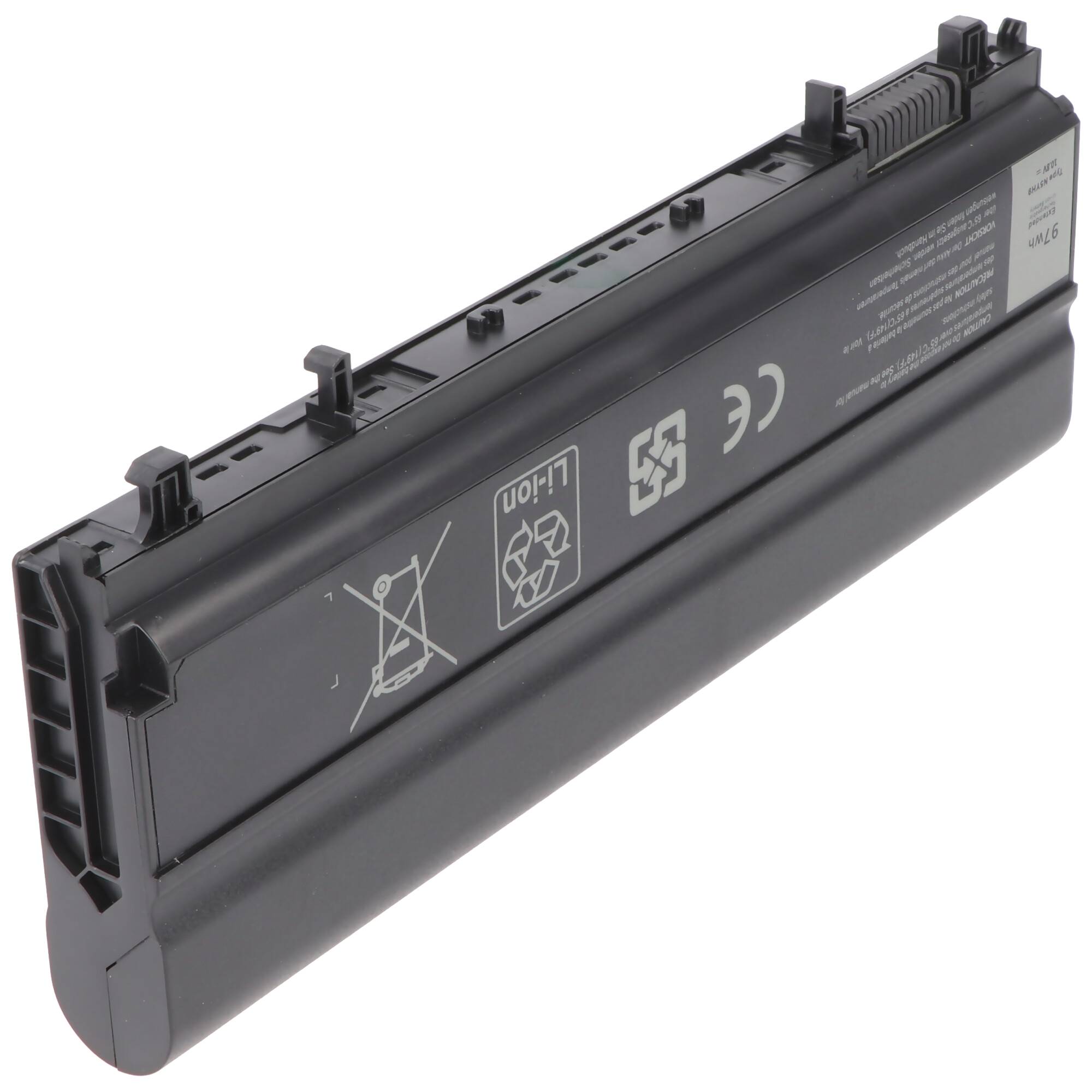 Akku passend für Dell Latitude E5440, Li-ion, 11,1V, 8740mAh, 97Wh