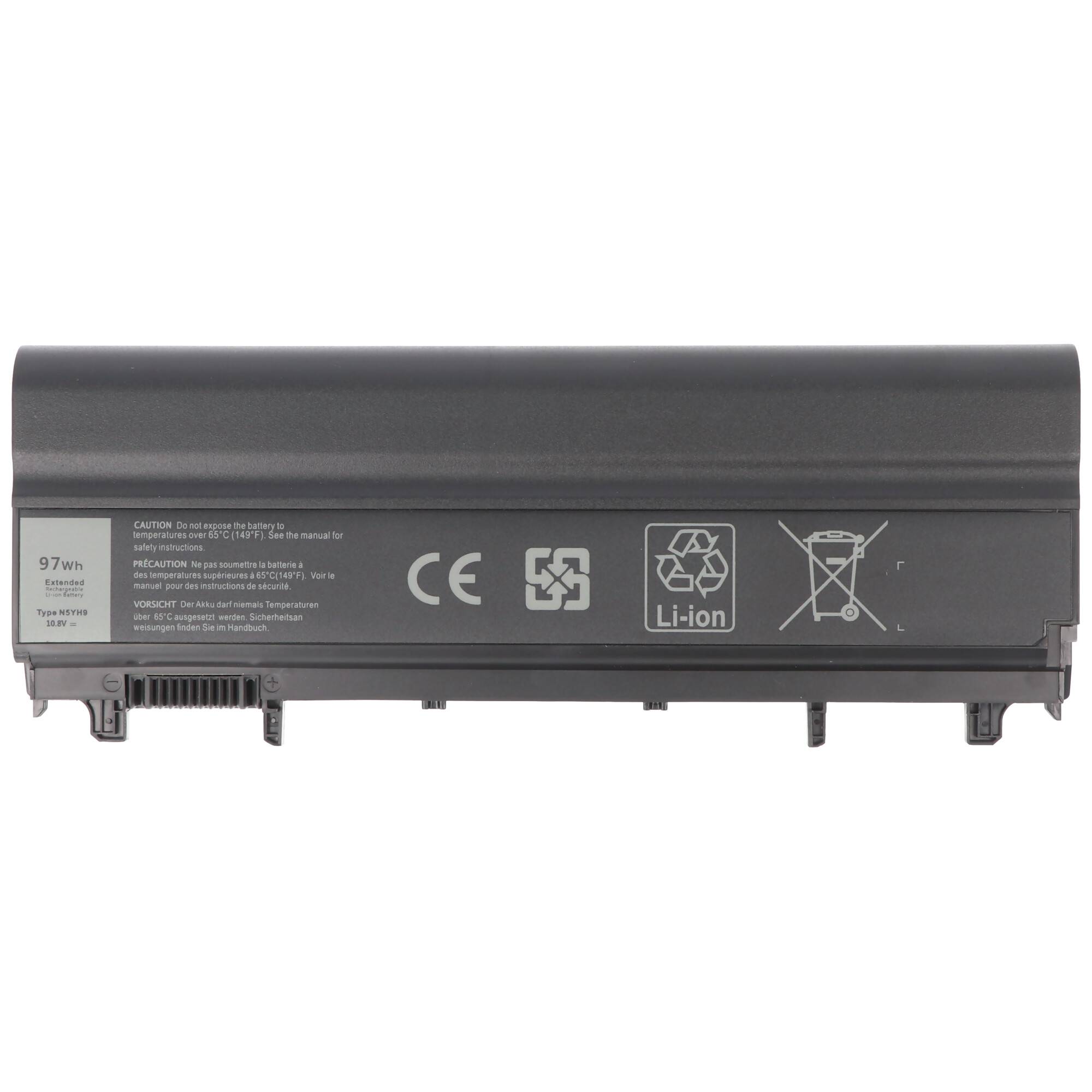 Akku passend für Dell Latitude E5440, Li-ion, 11,1V, 8740mAh, 97Wh
