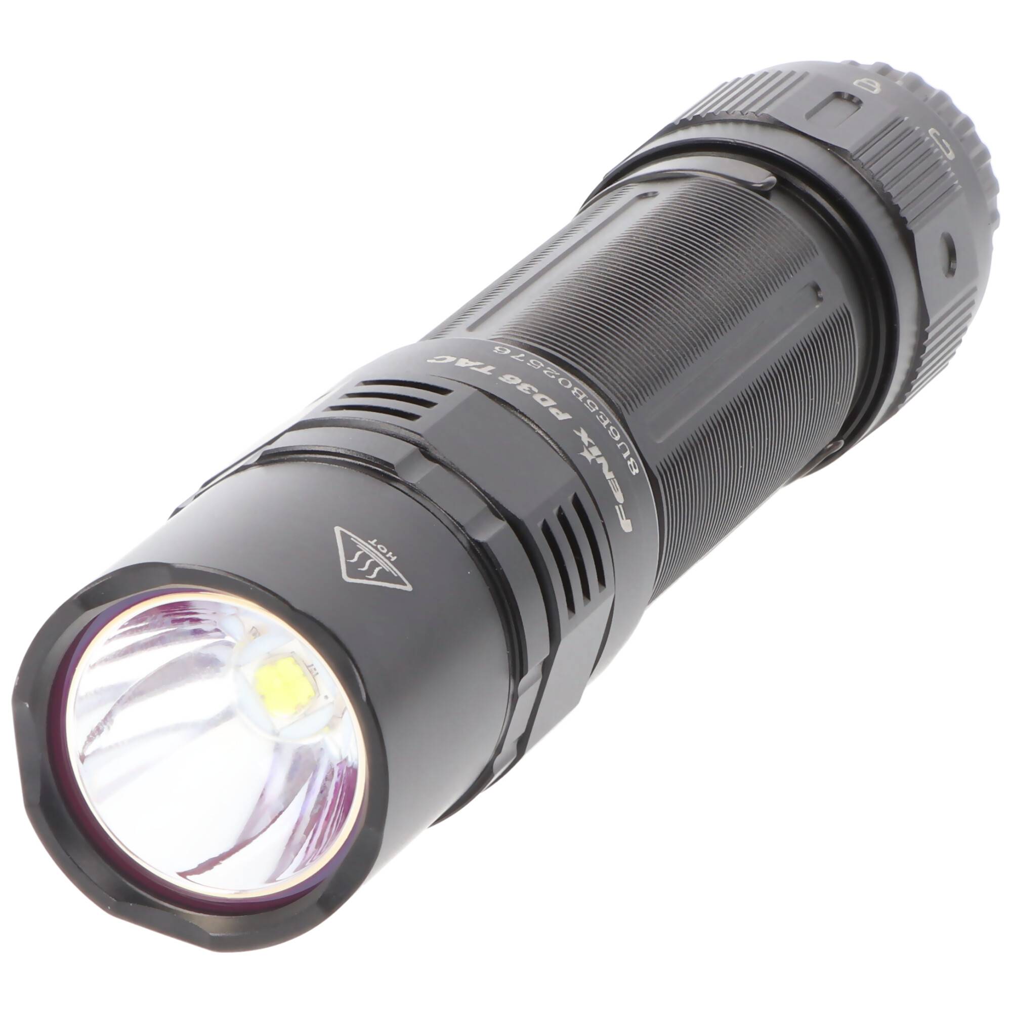 Fenix PD36 TAC LED-Taschenlampe, taktische Taschenlampe, mit Einhanddrehschalter, max. 3000 Lumen, inklusive ARB-L21-500