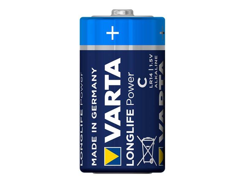 Varta Longlife Power 4914 - Batterie 4 x LR14 / C Typ