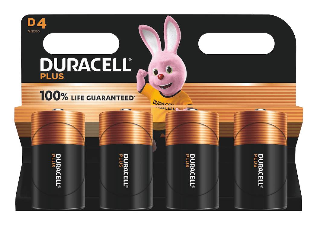 Duracell Batterie Plus NEW -D (MN1300/LR20) Mono 4St.