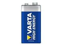 Varta High Energy 04922 - Batterie 2 x 9V - Alkalisch
