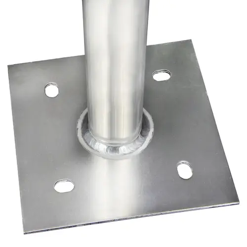 SkyRevolt Standfuss m Mast 50mm Aluminium Antennenmast Flach-Dach Rohr-Ständer Mastfuss Balkon-Halter für Satellitenschüssel SAT-Antenne SkyRevolt Standfuss m Mast 50mm Aluminium Antennenmast Flach-Dach Rohr-Ständer Mastfuss Balkon-Halter für Satellitenschüssel SAT-Antenne