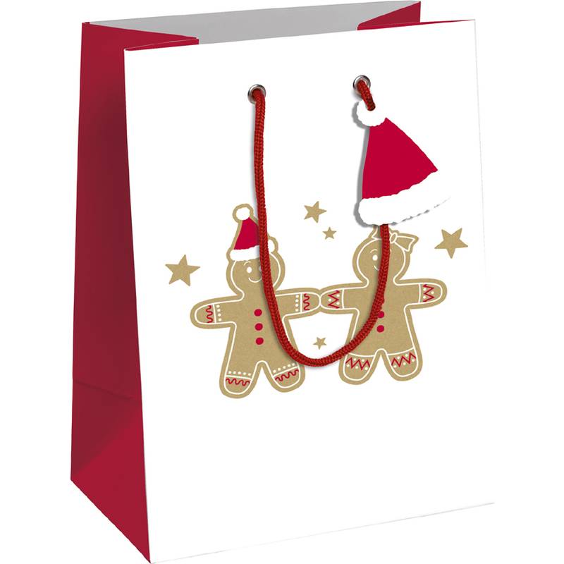 Clairefontaine Weihnachts-Geschenktüte "Lebkuchen", klein