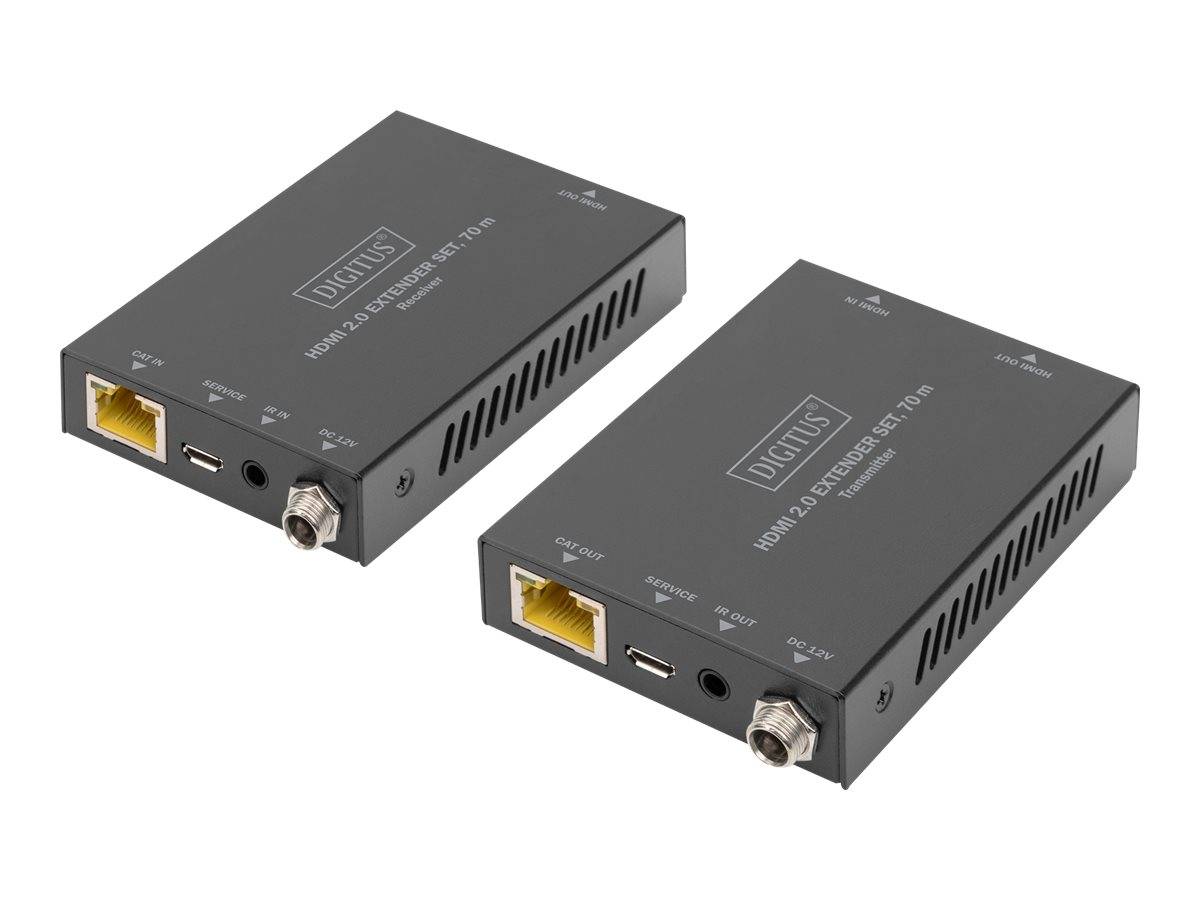 DIGITUS - HDMI Extender Set, 4K/60Hz, 70 m