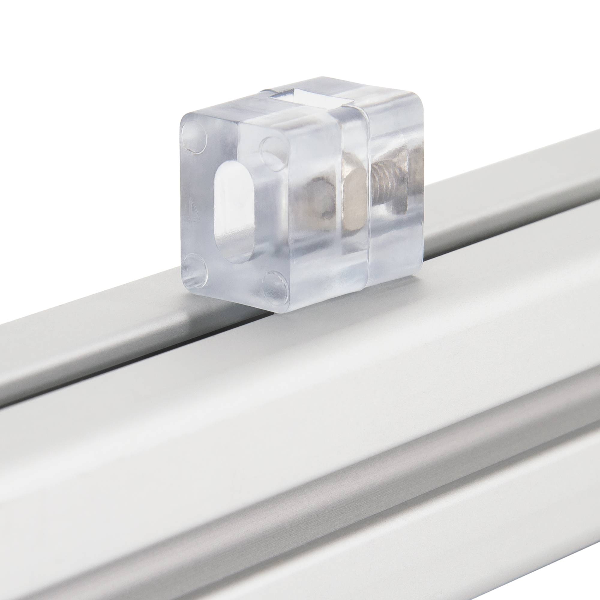 SCHMIDT systemprofile 10x Verbinder Nut 8 Uniblock Klemmhalter Glashalter Scheibenbefestigung Aluprofil-Zubehör