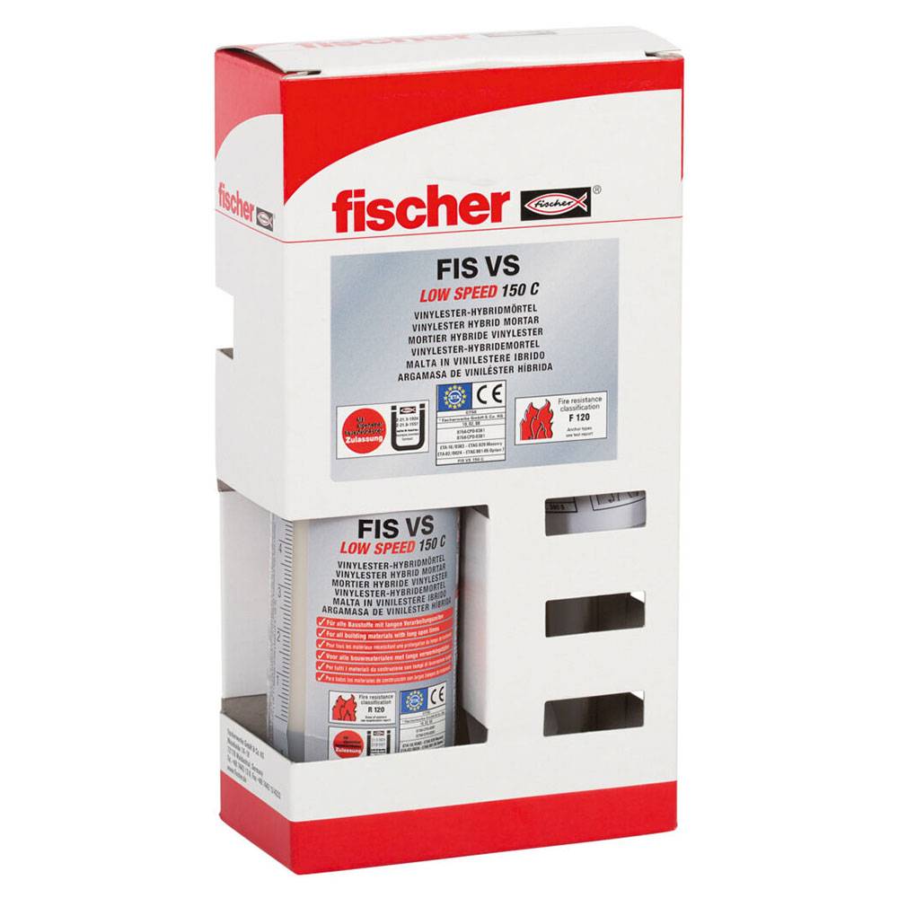 Montagemörtel FIS VL 150 C Set - Vinylester - 70 Skalenteile - inkl. 2 Statikmischer und 6 Ankerhülsen - 145 ml - VE 10 Stück - Preis per VE
