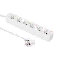 Microconnect GRU00615W, 1,5 m, Typ F, Typ F, Weiß, 6 AC-Ausgänge, 293 mm