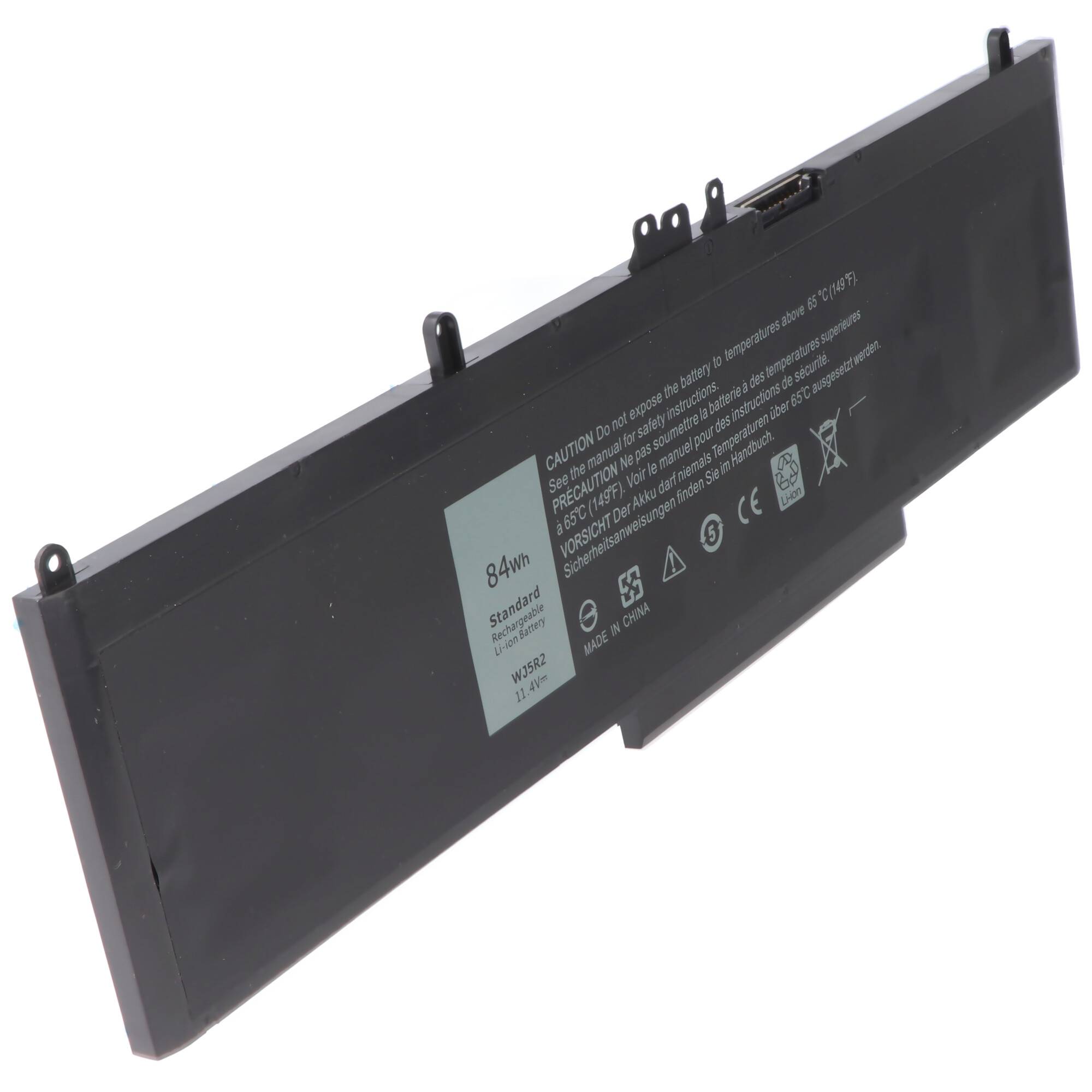 Akku passend für Dell Precision 15 (3510), Li-Polymer, 13,2V, 7368mAh, 97Wh