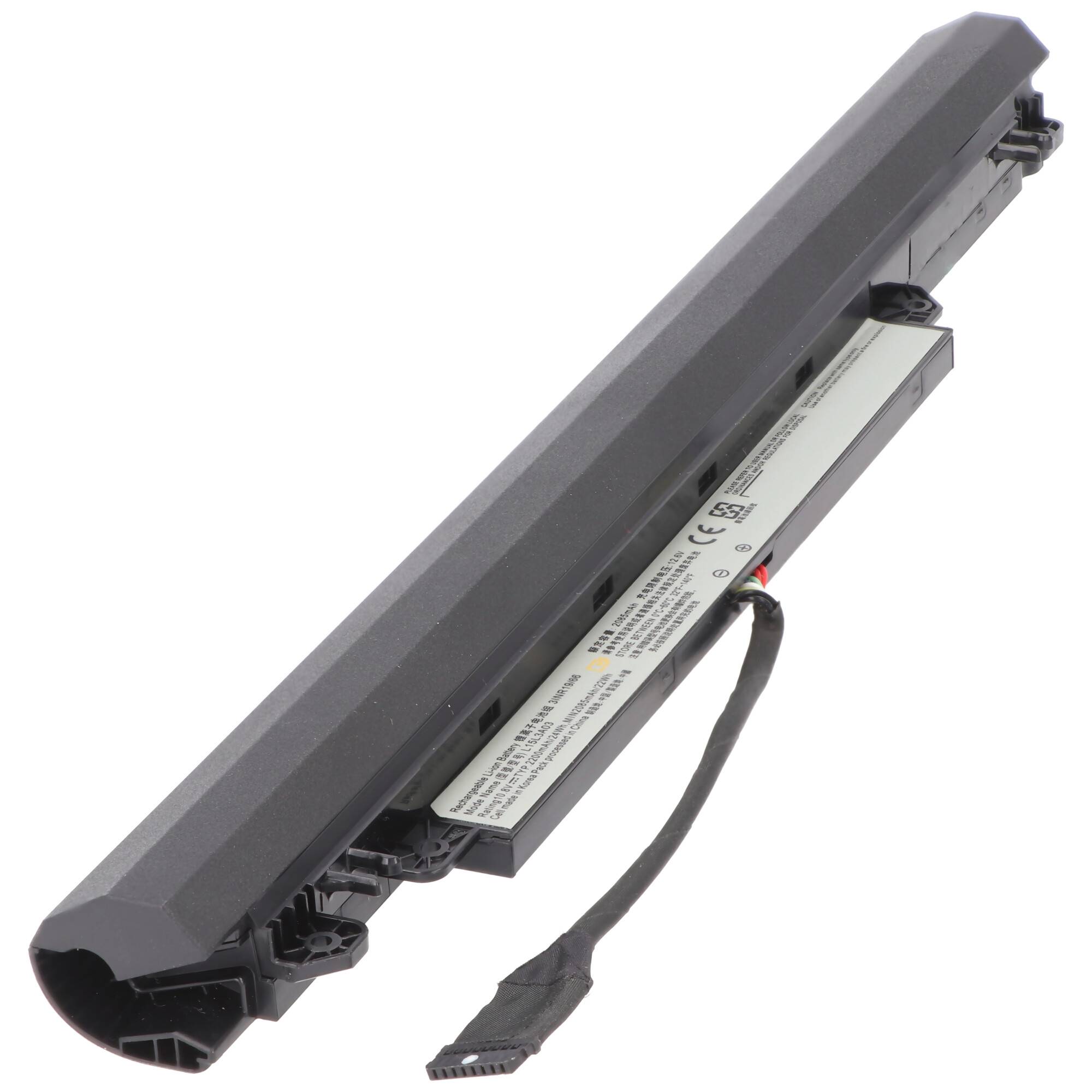 Akku passend für Lenovo IdeaPad 110-14AST, Li-ion, 11,1V, 2200mAh, 24Wh