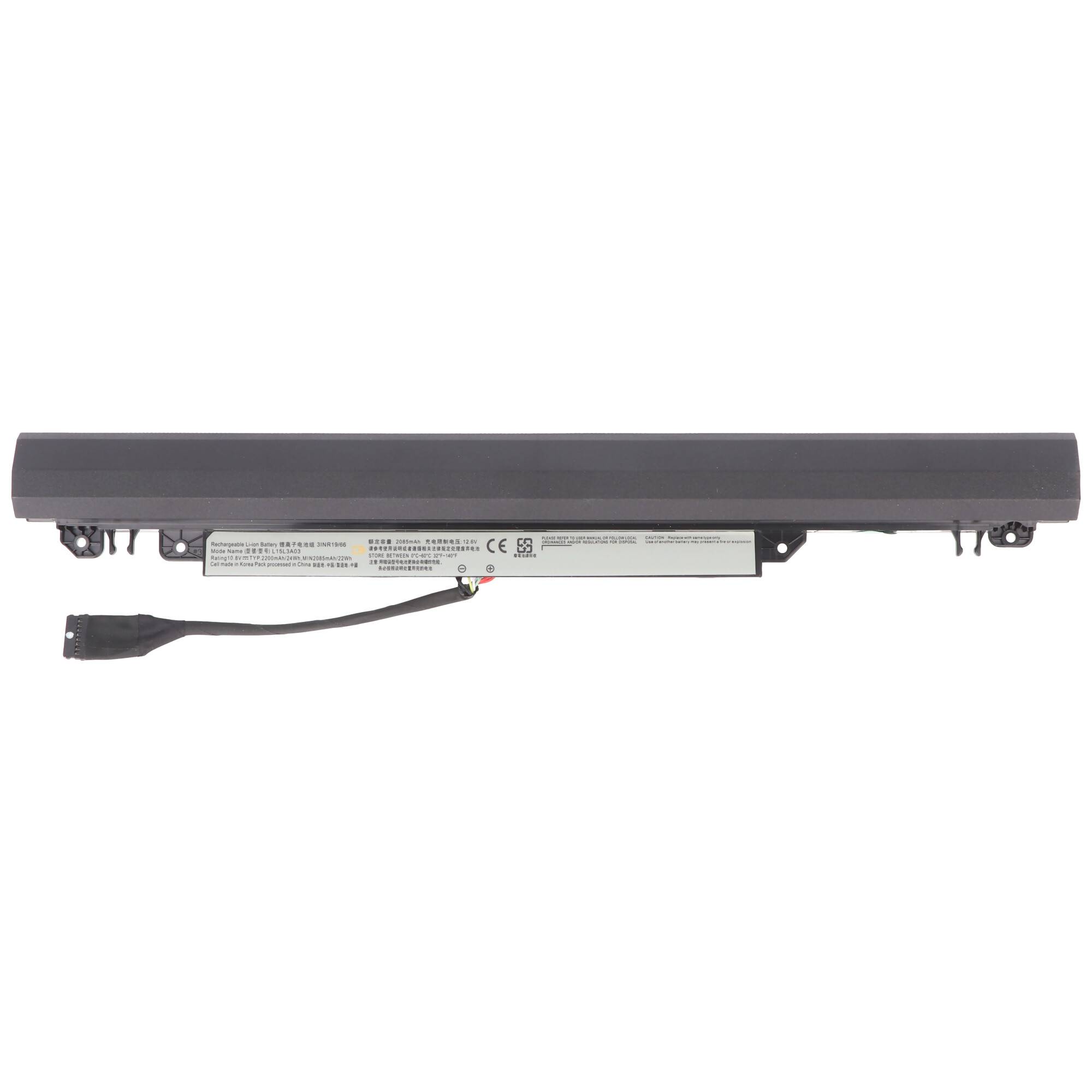 Akku passend für Lenovo IdeaPad 110-14AST, Li-ion, 11,1V, 2200mAh, 24Wh