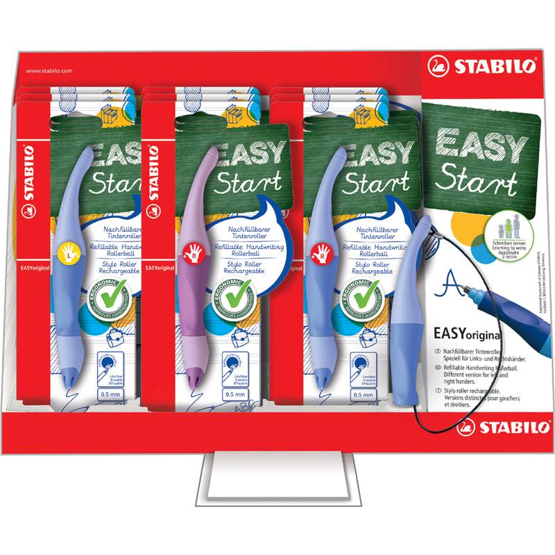 STABILO Tintenroller EASYoriginal, 9er Display