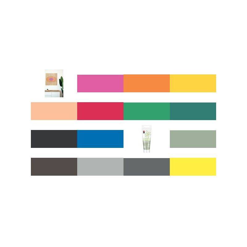 Marabu Green Wasserbasierte Alkydfarbe, pastellblau