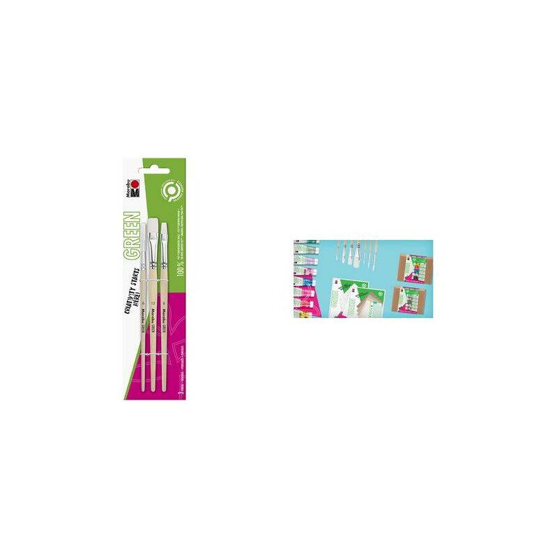 Marabu Green Pinsel, 3er Set